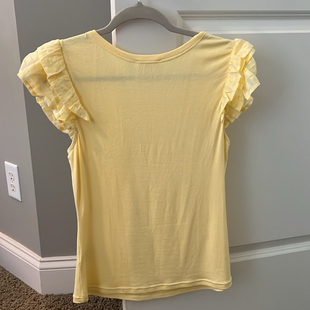 Flutter sleeve top - Picture 4 of 9